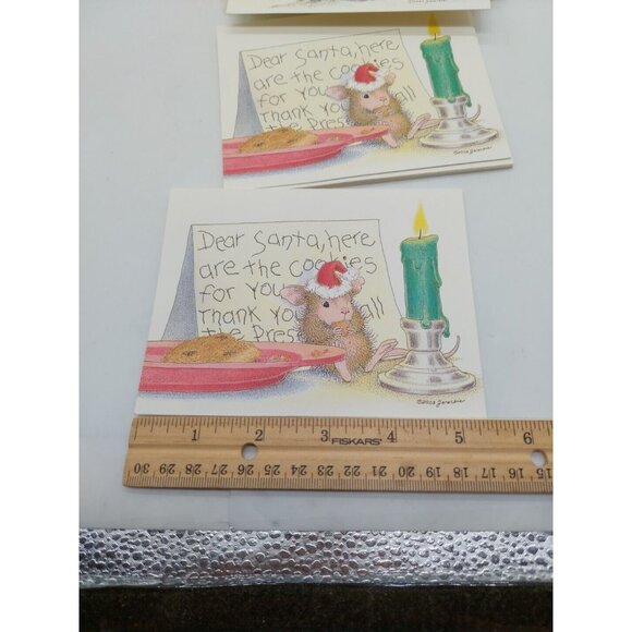 House Mouse Designs Christmas Cards 2 Designs with Envelopes Lot Of 24 - Picture 8 of 9